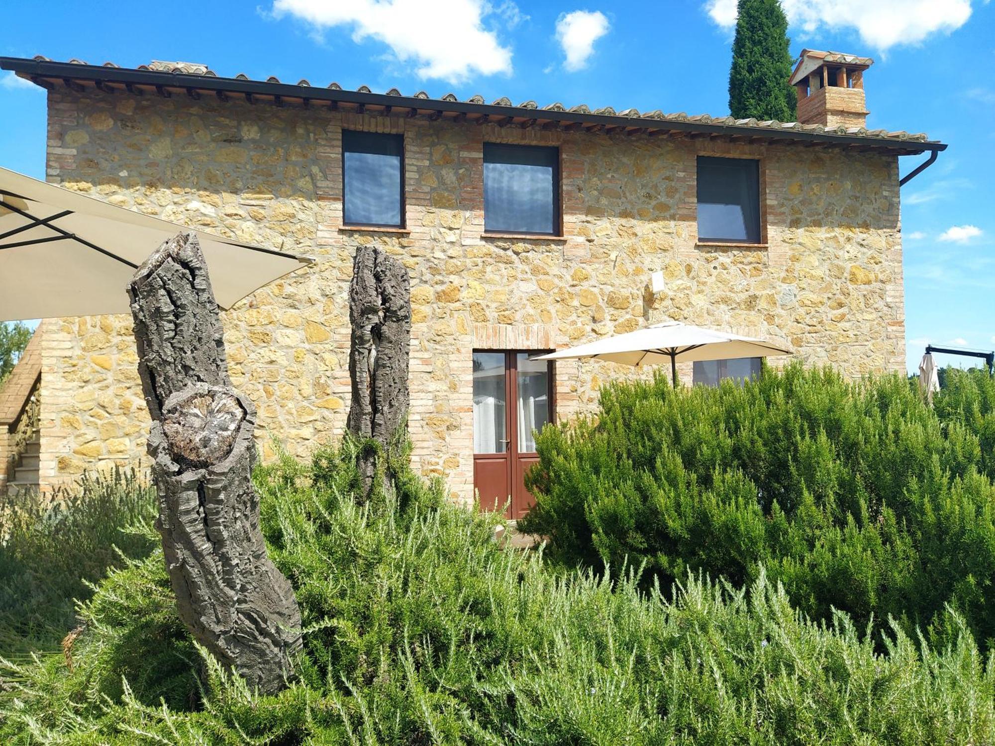Poggio Ai Gelsi Villa ปีเอนซา ภายนอก รูปภาพ