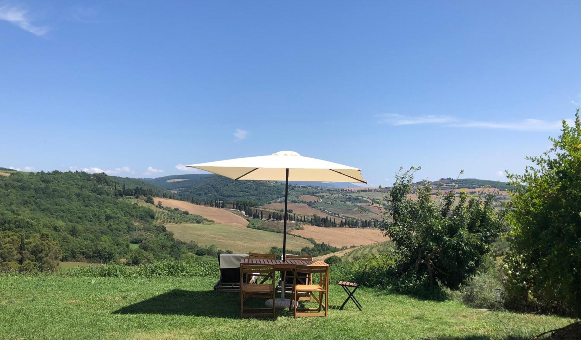 Poggio Ai Gelsi Villa ปีเอนซา ภายนอก รูปภาพ