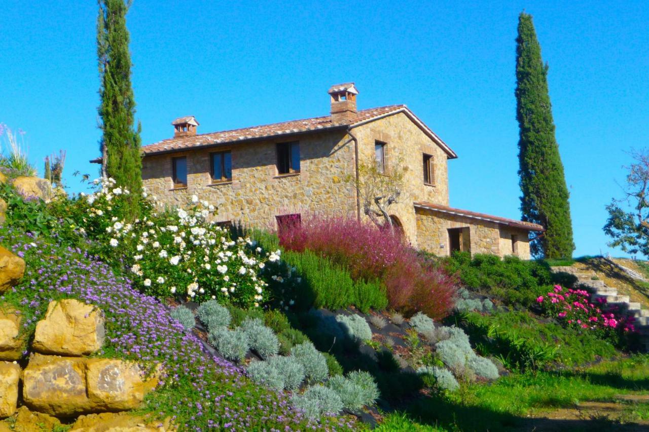 Poggio Ai Gelsi Villa ปีเอนซา ภายนอก รูปภาพ