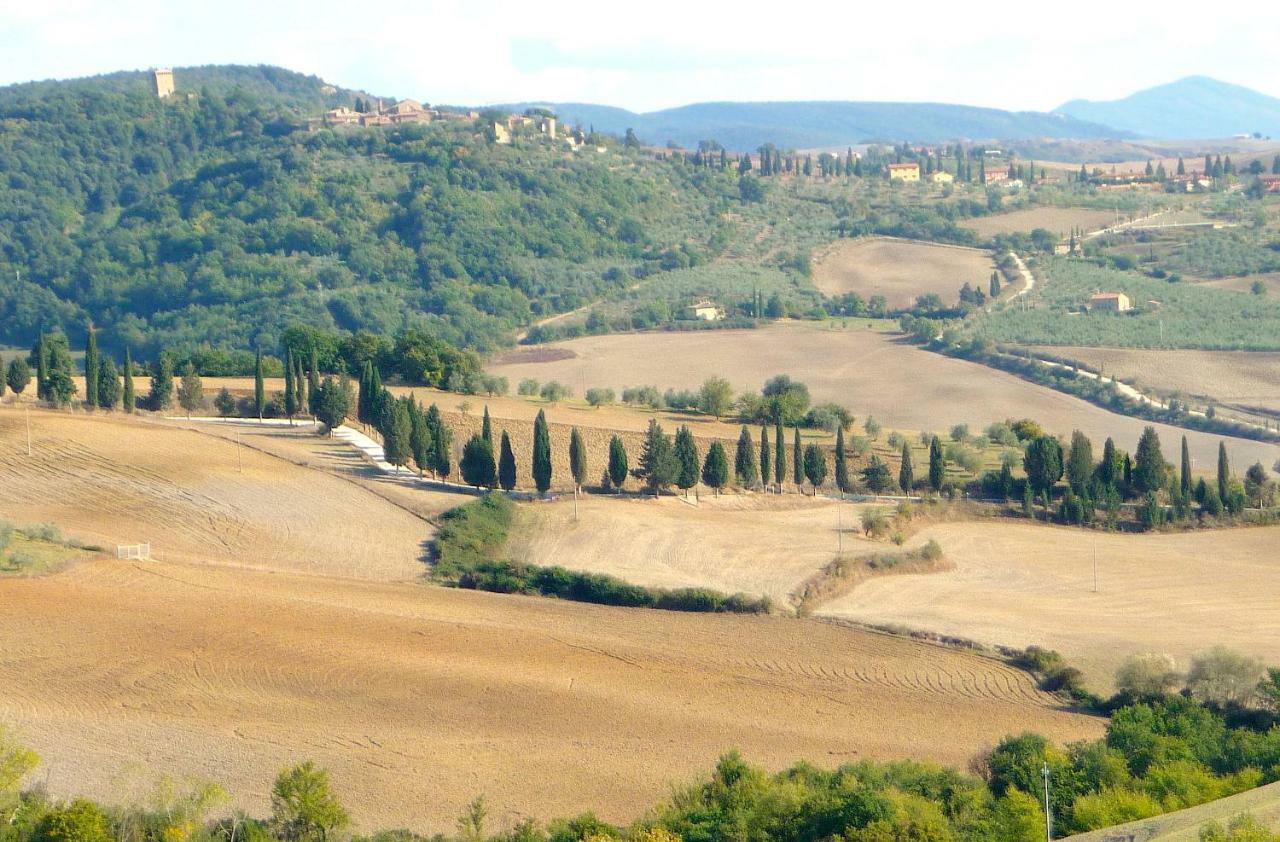 Poggio Ai Gelsi Villa ปีเอนซา ภายนอก รูปภาพ