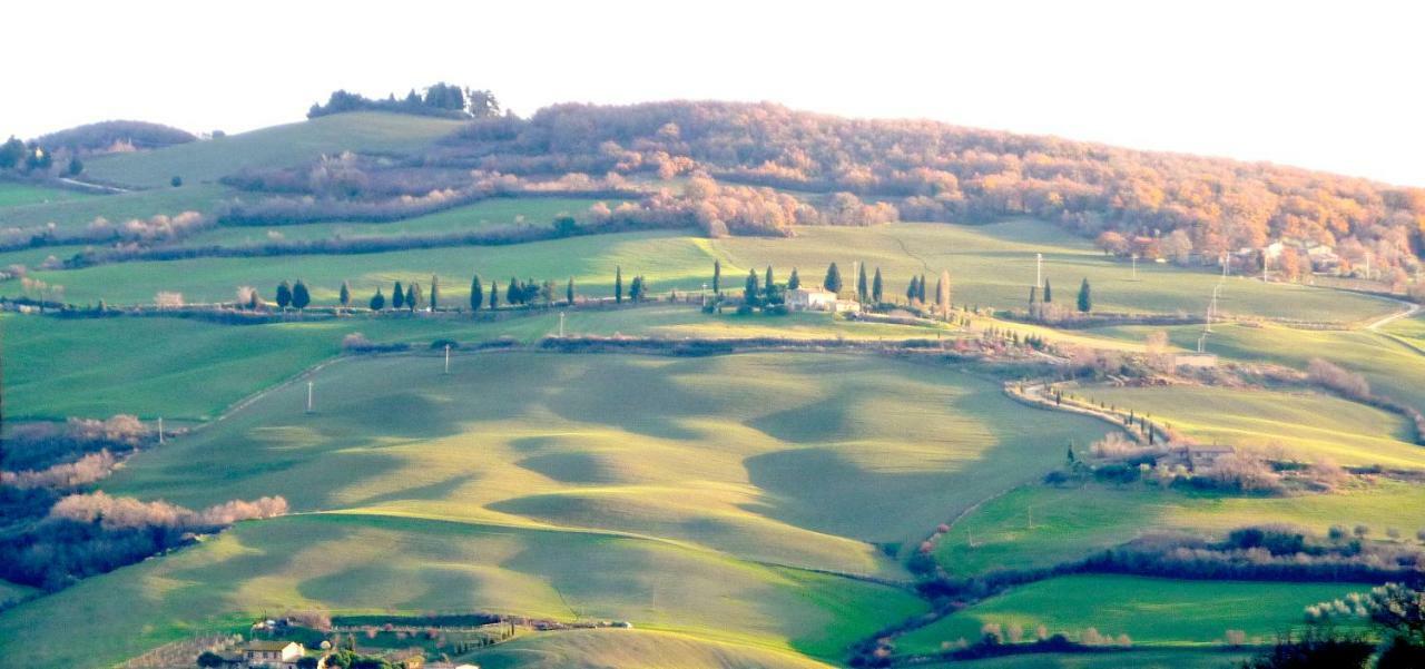 Poggio Ai Gelsi Villa ปีเอนซา ภายนอก รูปภาพ